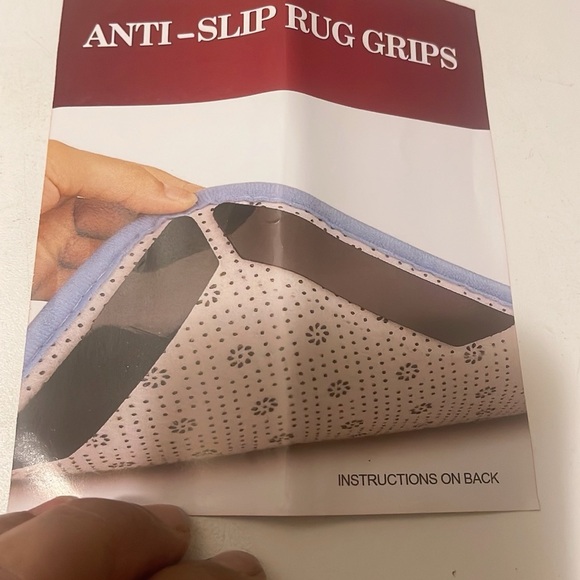 ANTI-SLIP RUG GRIPS beautiful colors vintage design  36X48 inches, lightweight - Picture 9 of 11